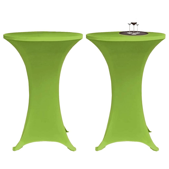 Husă elastică pentru masă, 4 buc., verde, 60 cm - WALTI WALTI