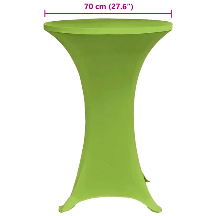 Husă elastică pentru masă, 4 buc., verde, 70 cm - WALTI WALTI