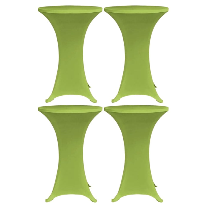 Husă elastică pentru masă, 4 buc., verde, 80 cm - WALTI WALTI