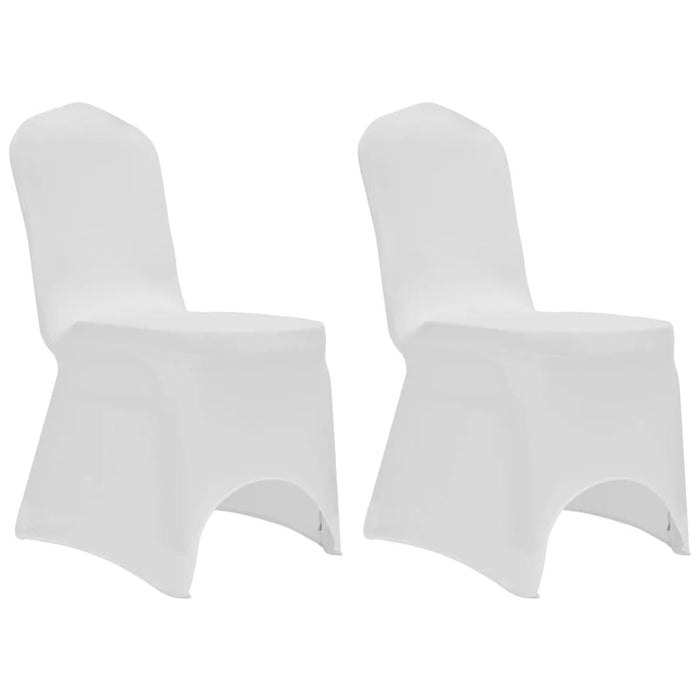 Huse elastice pentru scaun, 12 buc., alb - WALTI WALTI