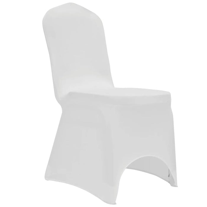 Huse elastice pentru scaun, 12 buc., alb - WALTI WALTI