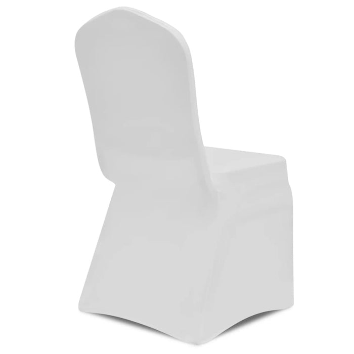 Huse elastice pentru scaun, 12 buc., alb - WALTI WALTI