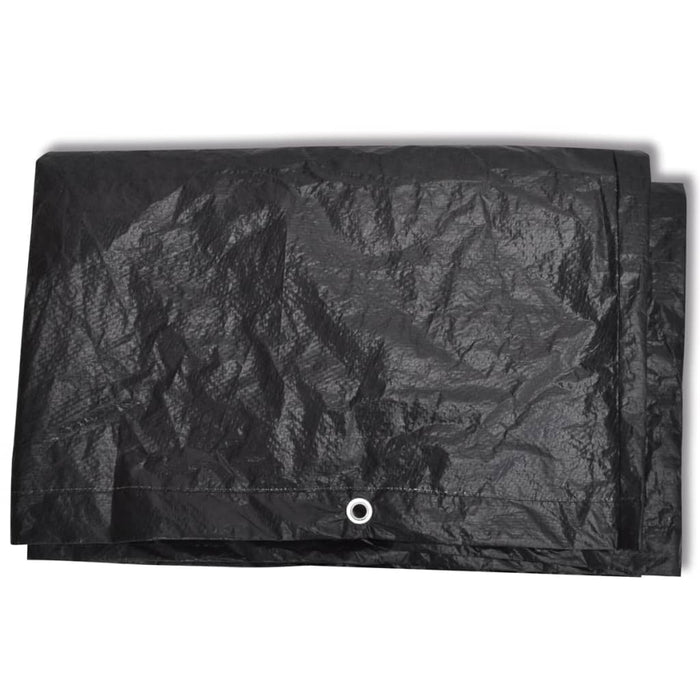 Huse mobilier grădină 2 buc. 300x140cm set poliratan 10 ocheți - WALTI WALTI