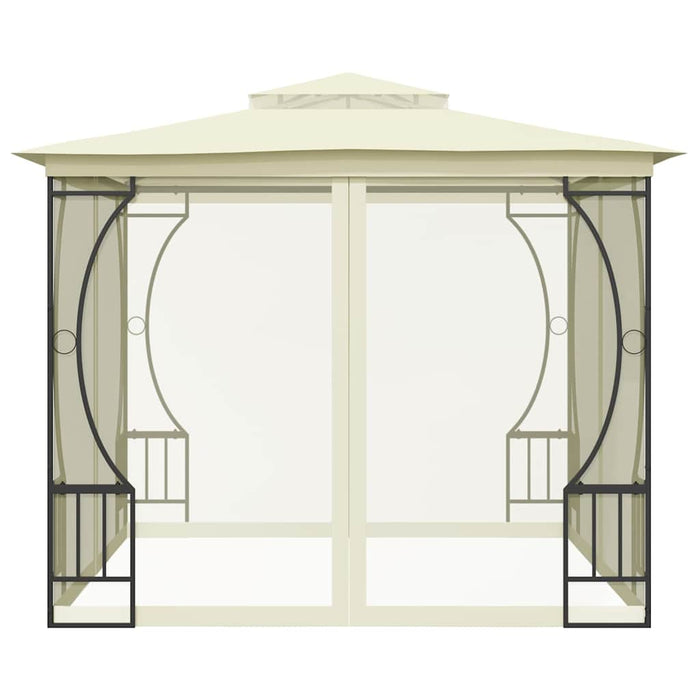 Pavilion cu plase, crem, 300 x 300 x 265 cm - WALTI WALTI