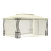 Pavilion cu plase, crem, 300 x 400 x 265 cm - WALTI WALTI