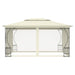 Pavilion cu plase, crem, 300 x 400 x 265 cm - WALTI WALTI