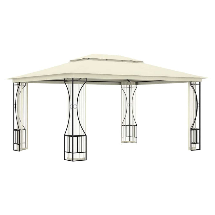 Pavilion cu plase, crem, 300 x 400 x 265 cm - WALTI WALTI