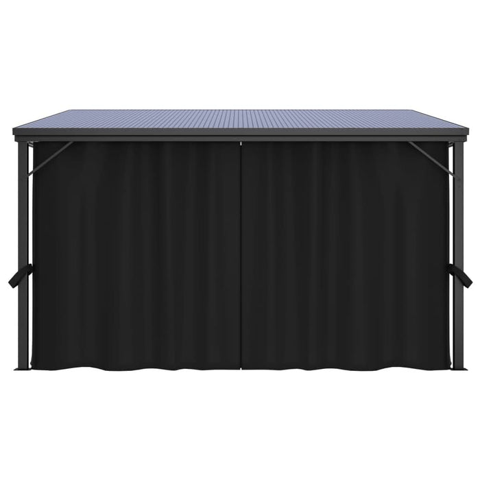 Pavilion cu perdele, antracit, 405 x 294 x 244 cm - WALTI WALTI