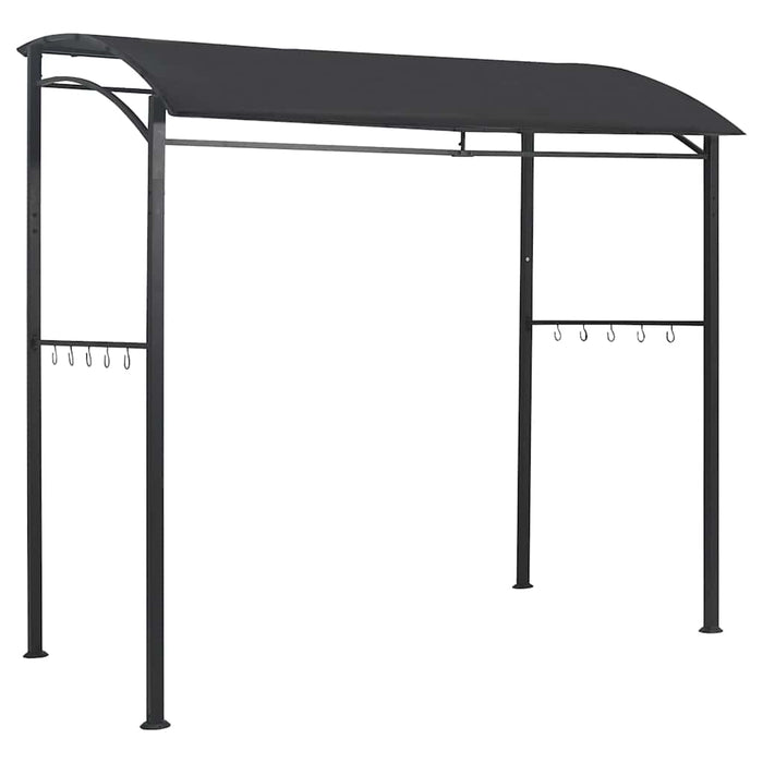Pavilion de grătar, antracit, 215 x 150 x 220 cm, oțel - WALTI WALTI