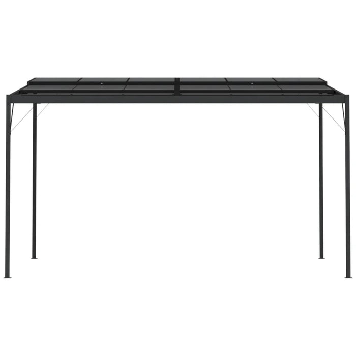 Pavilion cu acoperiș, antracit, 4x3x2,5 m, aluminiu și oțel - WALTI WALTI