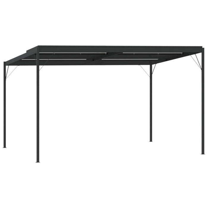 Pavilion cu acoperiș, antracit, 4x3x2,5 m, aluminiu și oțel - WALTI WALTI