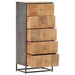 Dulap cu sertare, 45 x 30 x 100 cm, lemn masiv reciclat - WALTI WALTI