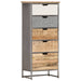 Dulap cu sertare, 45 x 30 x 105 cm, lemn masiv de mango - WALTI WALTI