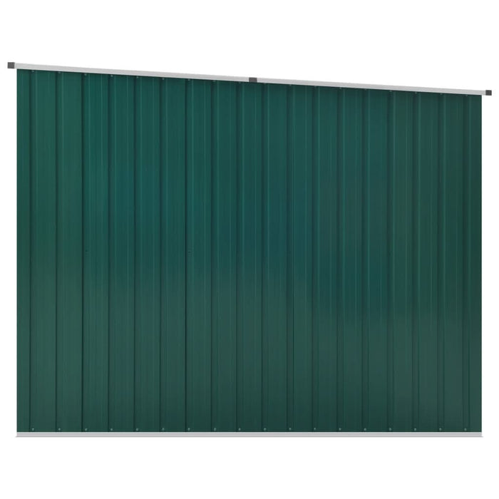 Șopron de grădină, verde, 195 x 198 x 159 cm, oțel galvanizat - WALTI WALTI