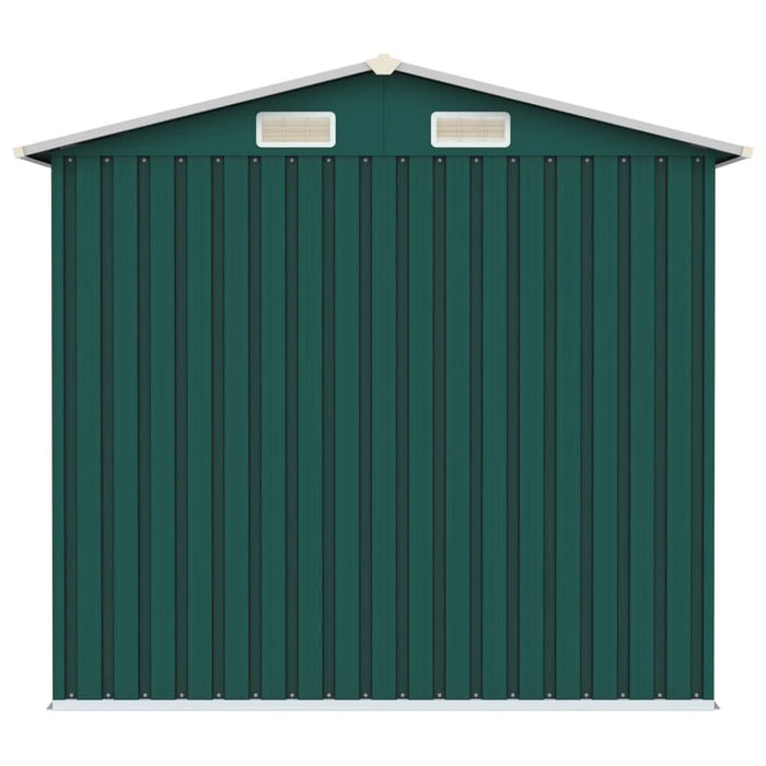 Șopron de grădină, verde, 205 x 129 x 183, oțel galvanizat - WALTI WALTI