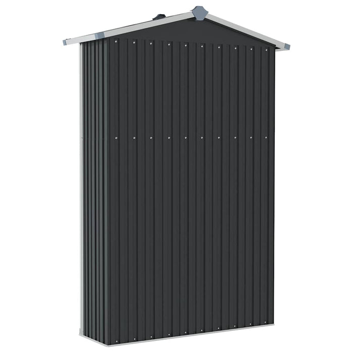 Șopron de grădină, antracit, 116x45x175 cm, oțel galvanizat - WALTI WALTI