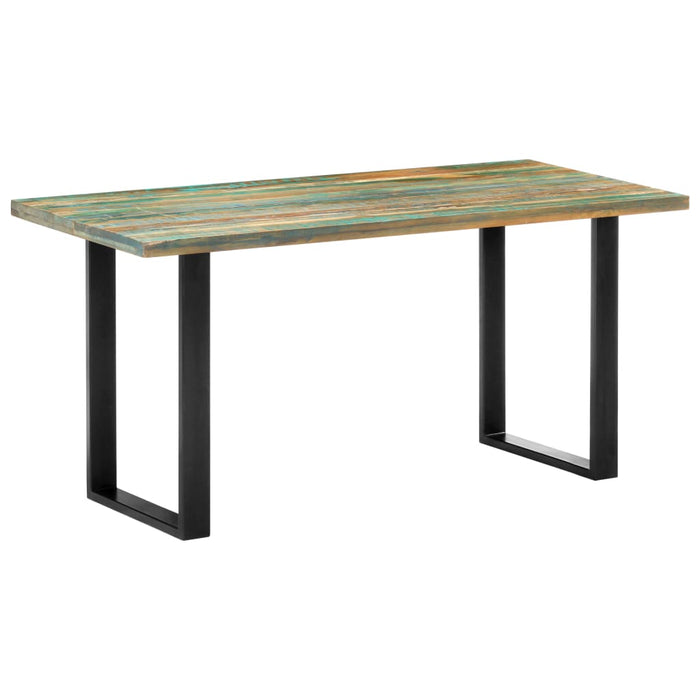 Masă de bucătărie, 160 x 80 x 75 cm, lemn masiv reciclat - WALTI WALTI