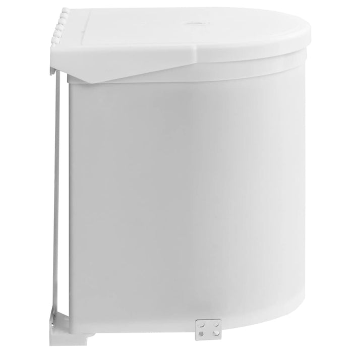 Coș de gunoi încorporat de bucătărie, 12 L, plastic - WALTI WALTI