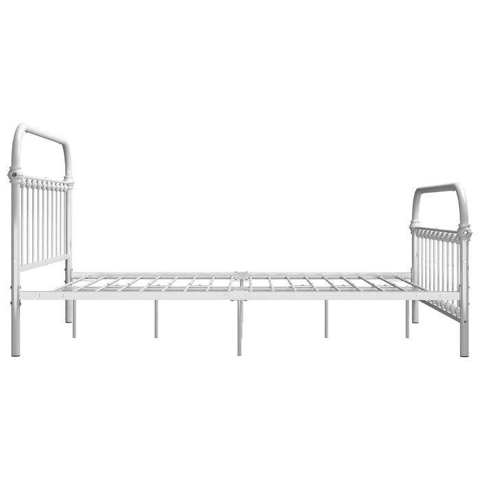 Cadru de pat, alb, 120 x 200 cm, metal - WALTI WALTI