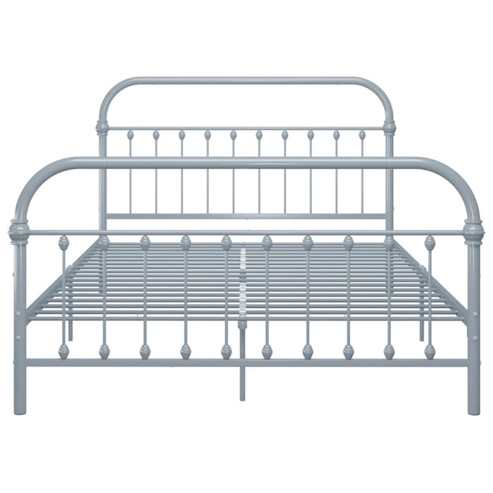 Cadru de pat, gri, 120 x 200 cm, metal WALTI
