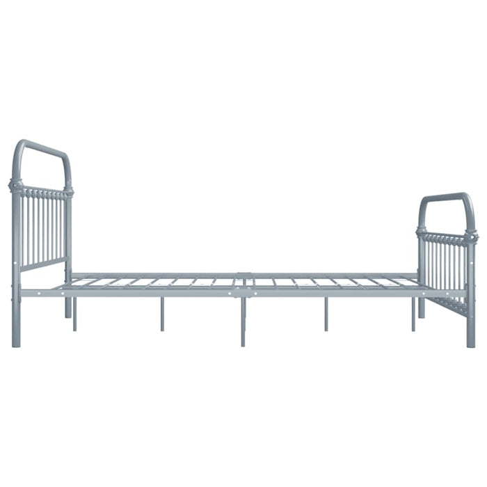 Cadru de pat, gri, 120 x 200 cm, metal WALTI