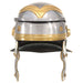 Coif soldat roman aspect antic, jocuri roluri, argintiu, oțel - WALTI WALTI