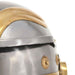 Coif soldat roman aspect antic, jocuri roluri, argintiu, oțel - WALTI WALTI