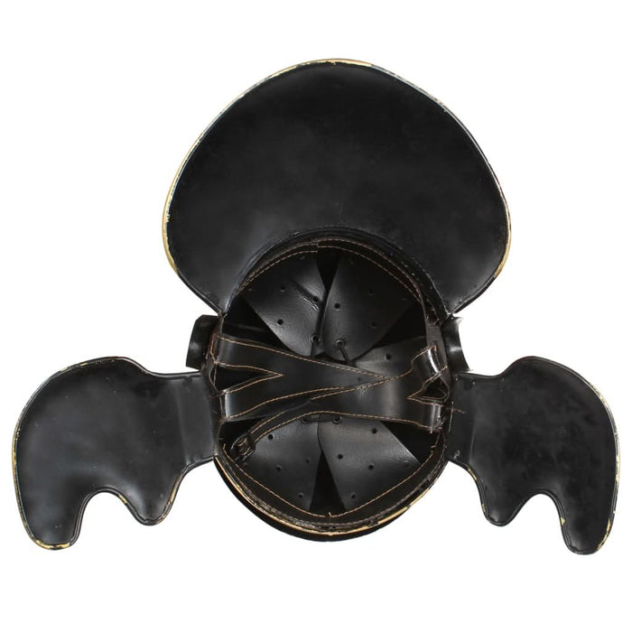 Coif soldat roman aspect antic, jocuri roluri, argintiu, oțel - WALTI WALTI