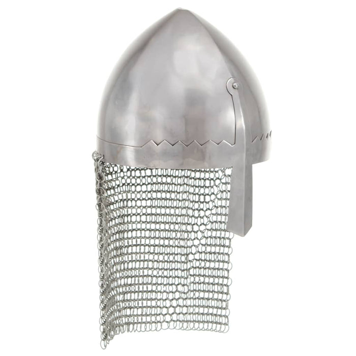 Coif cavaler antichizat, jocuri pe roluri, argintiu, oțel WALTI