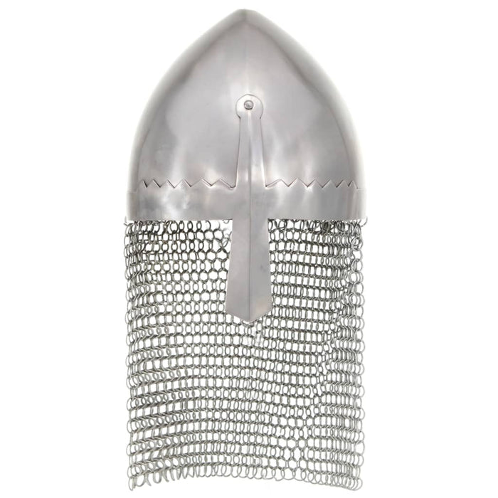 Coif cavaler antichizat, jocuri pe roluri, argintiu, oțel WALTI