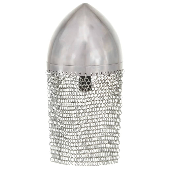 Coif cavaler antichizat, jocuri pe roluri, argintiu, oțel WALTI