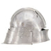 Coif cavaler medieval antic, jocuri pe roluri, argintiu, oțel - WALTI WALTI