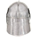 Coif cavaler medieval antichizat jocuri pe roluri argintiu oțel - WALTI WALTI