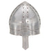 Coif cavaler medieval antic, jocuri de rol, argintiu, oțel - WALTI WALTI
