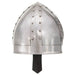 Coif cavaler medieval antic, jocuri de rol, argintiu, oțel - WALTI WALTI