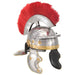 Coif soldat roman antic, joc de rol, argintiu, oțel - WALTI WALTI
