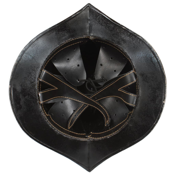 Coif cavaler medieval antic, jocuri pe roluri, argintiu, oțel - WALTI WALTI