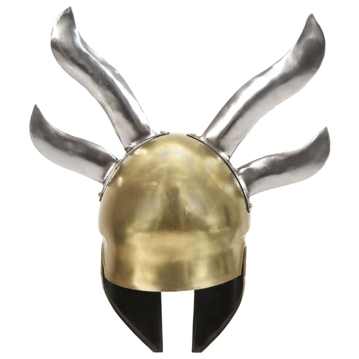 Coif războinic grec aspect antic, joc de rol, alamă, oțel - WALTI WALTI