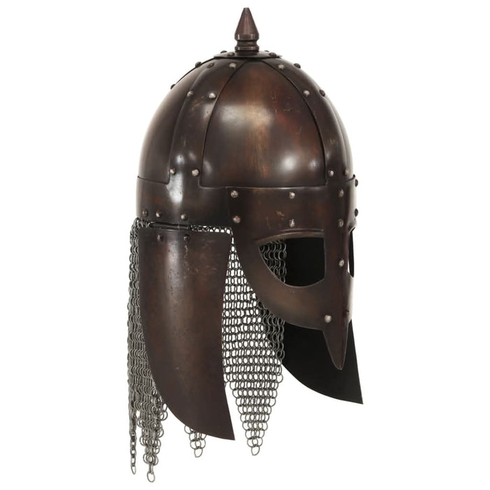 Coif de viking, aspect antic, jocuri pe roluri, arămiu, oțel - WALTI WALTI