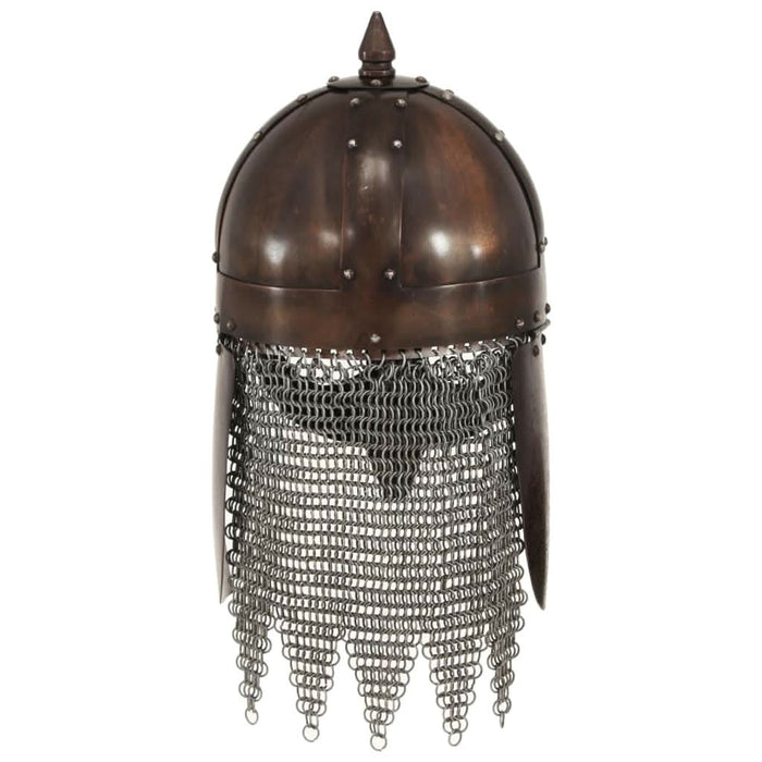 Coif de viking, aspect antic, jocuri pe roluri, arămiu, oțel - WALTI WALTI