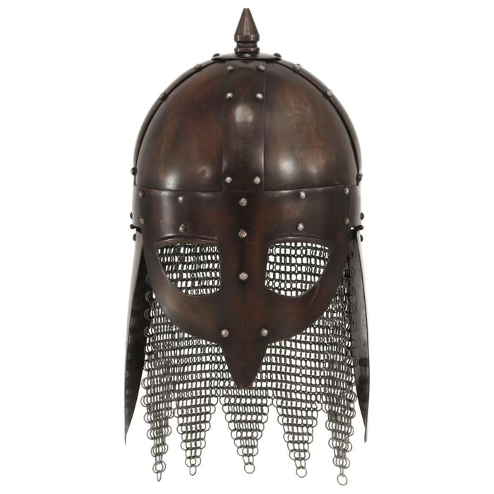 Coif de viking, aspect antic, jocuri pe roluri, arămiu, oțel - WALTI WALTI