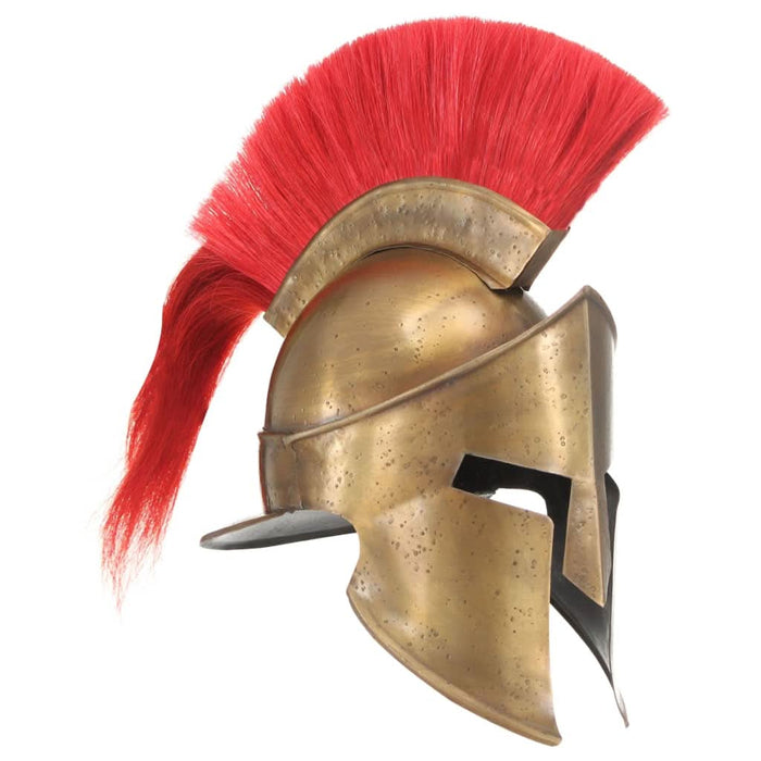 Coif războinic grec aspect antic, jocuri pe roluri, alamă, oțel - WALTI WALTI