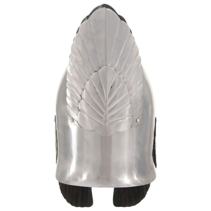 Coif cavaler medieval, fantezie, jocuri roluri, argintiu, oțel - WALTI WALTI