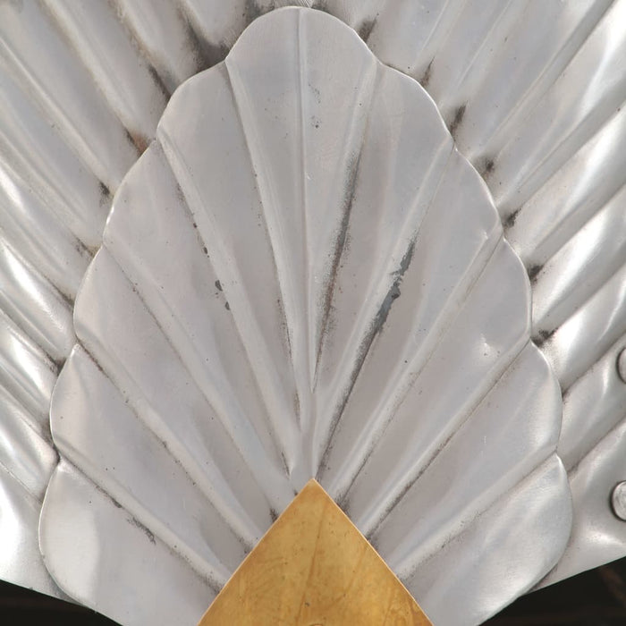 Coif cavaler medieval, fantezie, jocuri roluri, argintiu, oțel - WALTI WALTI