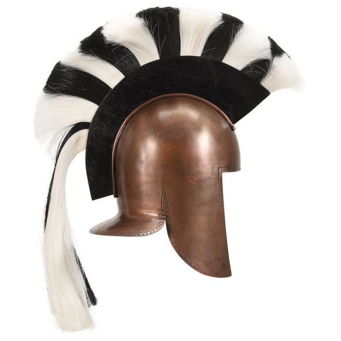Coif războinic grec, antichizat, jocuri pe roluri, arămiu, oțel - WALTI WALTI