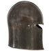 Coif cavaler medieval antic, jocuri pe roluri, argintiu, oțel - WALTI WALTI