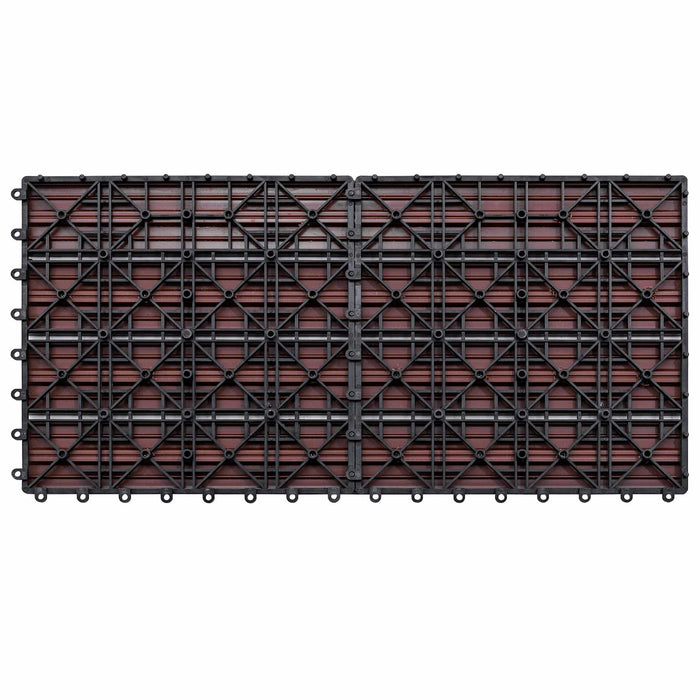 Plăci pentru Deck 6 pcs Maro 60 x 30 cm Lemn compozit - WALTI WALTI