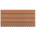 Plăci pentru Deck 6 pcs Maro 60 x 30 cm Lemn compozit - WALTI WALTI