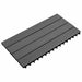 Plăci pentru Deck 6 pcs Gri 60 x 30 cm Lemn compozit - WALTI WALTI