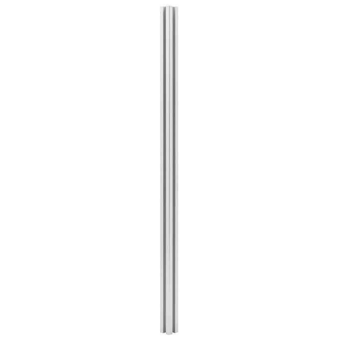 Stâlpi de gard, 3 buc., 185 cm, aluminiu - WALTI WALTI